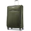 imageSamsonite Solyte DLX Softside Expandable Luggage with Spinner Wheels Mineral Grey CarryOn 20InchCedar Green