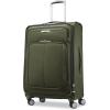 imageSamsonite Solyte DLX Softside Expandable Luggage with Spinner Wheels Mineral Grey CarryOn 20InchCedar Green