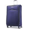 imageSamsonite Solyte DLX Softside Expandable Luggage with Spinner Wheels Mineral Grey CarryOn 20InchIris Blue