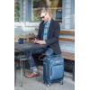 imageSamsonite Solyte DLX Softside Expandable Luggage with Spinner Wheels Mineral Grey CarryOn 20InchMediterranean Blue