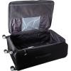 imageSamsonite Solyte DLX Softside Expandable Luggage with Spinner Wheels Mineral Grey CarryOn 20InchMidnight Black
