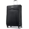 imageSamsonite Solyte DLX Softside Expandable Luggage with Spinner Wheels Mineral Grey CarryOn 20InchMidnight Black