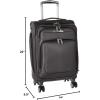 imageSamsonite Solyte DLX Softside Expandable Luggage with Spinner Wheels Mineral Grey CarryOn 20InchMineral Grey