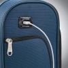 imageSamsonite Solyte DLX Softside Luggage Midnight Black UnderseaterMediterranean Blue