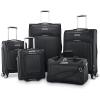 imageSamsonite Solyte DLX Softside Luggage Midnight Black UnderseaterMidnight Black