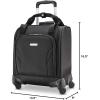 imageSamsonite Underseat CarryOn Spinner With USB Port Jet Black One SizeJet Black