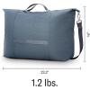 imageSamsonite UpLIFT 23quot Lightweight Foldable Weekender Duffle Bag  Polyester Soft Duffle for Ultra Lightweight Travel  Elemental BlueBlack