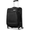 imageSamsonite UpLIFT Lightweight Large Checked Softside Luggage with Spinner Wheels  Expandable  AirlineApproved Polyester Soft Suitcase for Ultra Light Travel  Elemental BlueBlack