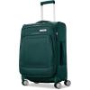 imageSamsonite UpLIFT Lightweight Large Checked Softside Luggage with Spinner Wheels  Expandable  AirlineApproved Polyester Soft Suitcase for Ultra Light Travel  Elemental BlueEmerald Green