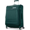 imageSamsonite UpLIFT Lightweight Large Checked Softside Luggage with Spinner Wheels  Expandable  AirlineApproved Polyester Soft Suitcase for Ultra Light Travel  Elemental BlueEmerald Green