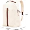 imageSamsonite Virtuosa CarryOn Travel Backpack with Padded Laptop Sleeve Off WhiteOffwhite