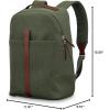 imageSamsonite Virtuosa CarryOn Travel Backpack with Padded Laptop Sleeve Off WhitePine Green