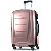 imageSamsonite Winfield 2  20Inch Hardside Luggage with 360 Spinner Wheels TSA Lock Airline Approved  CharcoalArtic Pink
