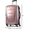 imageSamsonite Winfield 2  20Inch Hardside Luggage with 360 Spinner Wheels TSA Lock Airline Approved  CharcoalArtic Pink