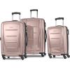 imageSamsonite Winfield 2  20Inch Hardside Luggage with 360 Spinner Wheels TSA Lock Airline Approved  CharcoalArtic Pink