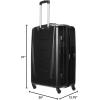 imageSamsonite Winfield 2  20Inch Hardside Luggage with 360 Spinner Wheels TSA Lock Airline Approved  CharcoalBrushed Anthracite