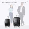 imageSamsonite Winfield 2  20Inch Hardside Luggage with 360 Spinner Wheels TSA Lock Airline Approved  CharcoalBrushed Anthracite