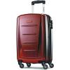 imageSamsonite Winfield 2  20Inch Hardside Luggage with 360 Spinner Wheels TSA Lock Airline Approved  CharcoalBurgundy