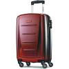 imageSamsonite Winfield 2  20Inch Hardside Luggage with 360 Spinner Wheels TSA Lock Airline Approved  CharcoalBurgundy