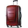 imageSamsonite Winfield 2  20Inch Hardside Luggage with 360 Spinner Wheels TSA Lock Airline Approved  CharcoalBurgundy