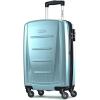 imageSamsonite Winfield 2  20Inch Hardside Luggage with 360 Spinner Wheels TSA Lock Airline Approved  CharcoalIce Blue