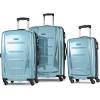 imageSamsonite Winfield 2  20Inch Hardside Luggage with 360 Spinner Wheels TSA Lock Airline Approved  CharcoalIce Blue