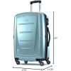 imageSamsonite Winfield 2  20Inch Hardside Luggage with 360 Spinner Wheels TSA Lock Airline Approved  CharcoalIce Blue