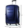imageSamsonite Winfield 2  20Inch Hardside Luggage with 360 Spinner Wheels TSA Lock Airline Approved  CharcoalNavy