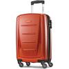imageSamsonite Winfield 2  20Inch Hardside Luggage with 360 Spinner Wheels TSA Lock Airline Approved  CharcoalOrange
