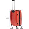 imageSamsonite Winfield 2  20Inch Hardside Luggage with 360 Spinner Wheels TSA Lock Airline Approved  CharcoalOrange