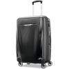 imageSamsonite Winfield 3 DLX Hardside Expandable Luggage with Spinners Silver CarryOn 20InchBlack