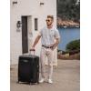 imageSamsonite Winfield 3 DLX Hardside Expandable Luggage with Spinners Silver CarryOn 20InchBlack