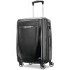 imageSamsonite Winfield 3 DLX Hardside Expandable Luggage with Spinners Silver CarryOn 20InchBlack