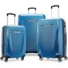 imageSamsonite Winfield 3 DLX Hardside Expandable Luggage with Spinners Silver CarryOn 20InchBlueNavy