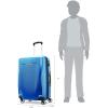 imageSamsonite Winfield 3 DLX Hardside Expandable Luggage with Spinners Silver CarryOn 20InchBlueNavy