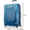 imageSamsonite Winfield 3 DLX Hardside Expandable Luggage with Spinners Silver CarryOn 20InchBlueNavy