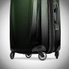 imageSamsonite Winfield 3 DLX Hardside Expandable Luggage with Spinners Silver CarryOn 20InchOmbre Green