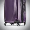 imageSamsonite Winfield 3 DLX Hardside Expandable Luggage with Spinners Silver CarryOn 20InchPurple