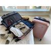 imageSamsonite Winfield 3 DLX Hardside Expandable Luggage with Spinners Silver CarryOn 20InchRose
