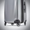 imageSamsonite Winfield 3 DLX Hardside Expandable Luggage with Spinners Silver CarryOn 20InchSilver