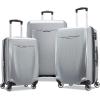 imageSamsonite Winfield 3 DLX Hardside Expandable Luggage with Spinners Silver CarryOn 20InchSilver
