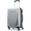 imageSamsonite Winfield 3 DLX Hardside Expandable Luggage with Spinners Silver CarryOn 20InchSilver