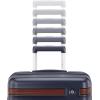imageVirtuosa Hardside 21 Inch Carry On Luggage  Airline Approved with 360 Spinner Wheels RightHeight Adjustable Handle  Zippered WetPak  TSA Lock  Expandable Light Polycarbonate Shell  NavyNavy