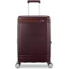imageVirtuosa Hardside 21 Inch Carry On Luggage  Airline Approved with 360 Spinner Wheels RightHeight Adjustable Handle  Zippered WetPak  TSA Lock  Expandable Light Polycarbonate Shell  NavyMerlot