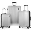 imageSamsonite Alliance SE Hardside Luggage with Spinner Wheels Lightweight CARRYON SPINNER BASS BLACKSilver