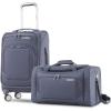 imageSamsonite Ascentra Softside Luggage 2Piece Set Duffel19 inch Carryon SlateSlate