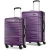 imageSamsonite Evolve SE Hardside Expandable Luggage with Double Spinner Wheels Titanium 3PC Set COMLPurple