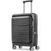 imageSamsonite Paralux Global CarryOn Luggage  Innovative Design  Quick Access Front Pocket  Dual Suspension Wheel Technology  TSA Lock  Expandable  Includes Removable Packing Cubes  OliveBlack