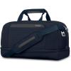 imageSamsonite Paralux Weekender Duffel Bag Travel CarryOn Bag with Wide Opening DropBottom Shoe ampamp Laundry Compartment AirTag Holder StackIt Strap  Business ampamp Leisure Travel BagMidnight Navy
