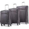 imageSamsonite Solyte DLX Softside Expandable Luggage with Spinner Wheels Mineral Grey CarryOn 20InchMineral Grey